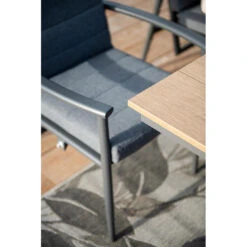 Garden Impressions Jerone Tuinstoel Verstelbaar - Donker Grijs -Leenbakker Winkel 1000088270 0103