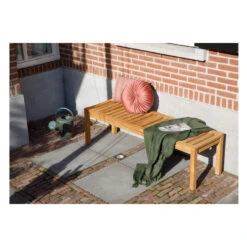 Exotan 3-Zits Tuinbankje Comfort - Teak - Naturel - 44x150x45 5 Exotan 3-Zits Tuinbankje Comfort - Teak - Naturel - 44x150x45 -Leenbakker Winkel 1000088949 0102