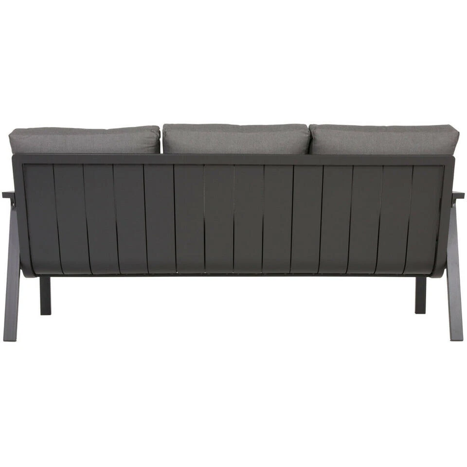 Loungebank Mai Tai - Stof - Grijs 4 Loungebank Mai Tai - Stof - Grijs - Afbeelding 4