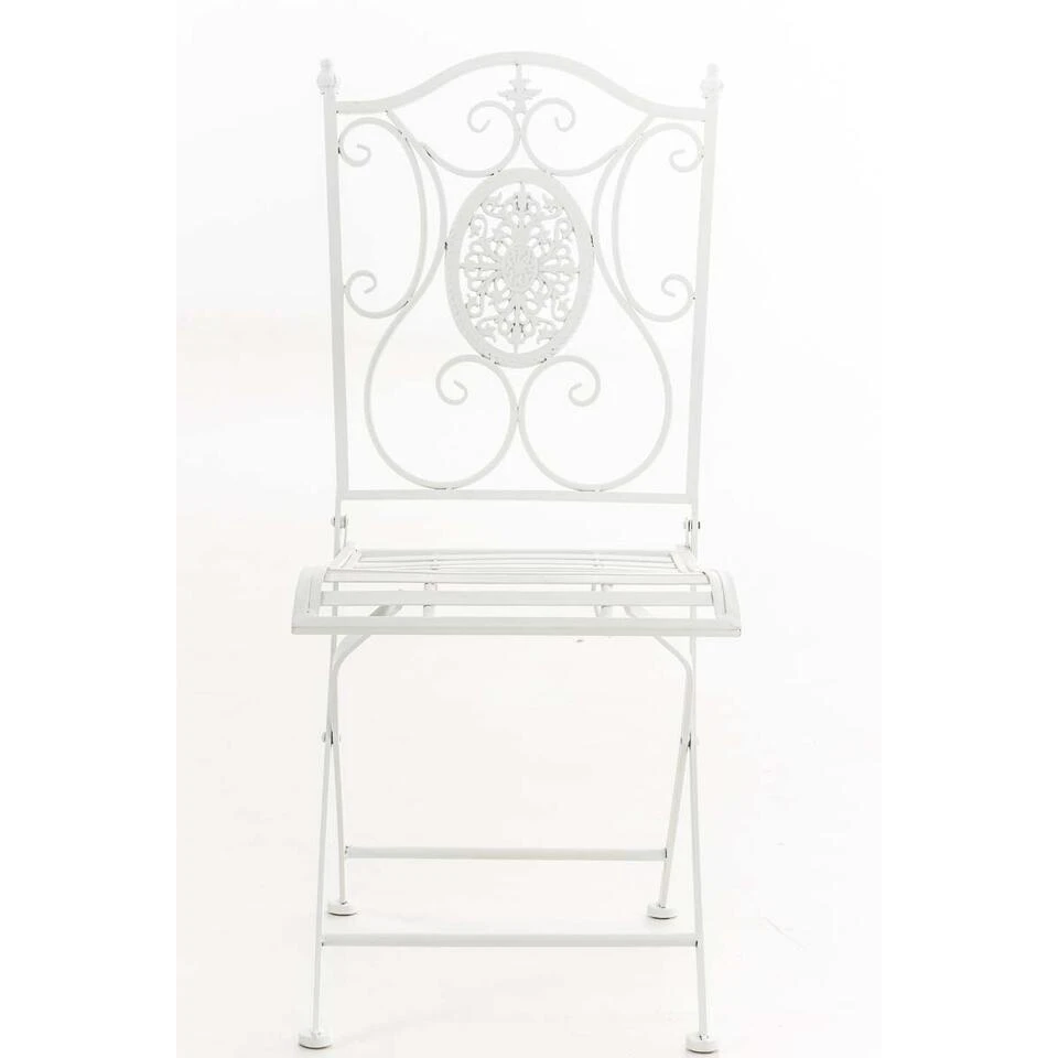 CLP Tuinstoel Sibell Wit 2 CLP Tuinstoel Sibell Wit - Afbeelding 2