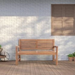 CLP Teakbank Halden 150 Cm -Leenbakker Winkel 1000095886 0102