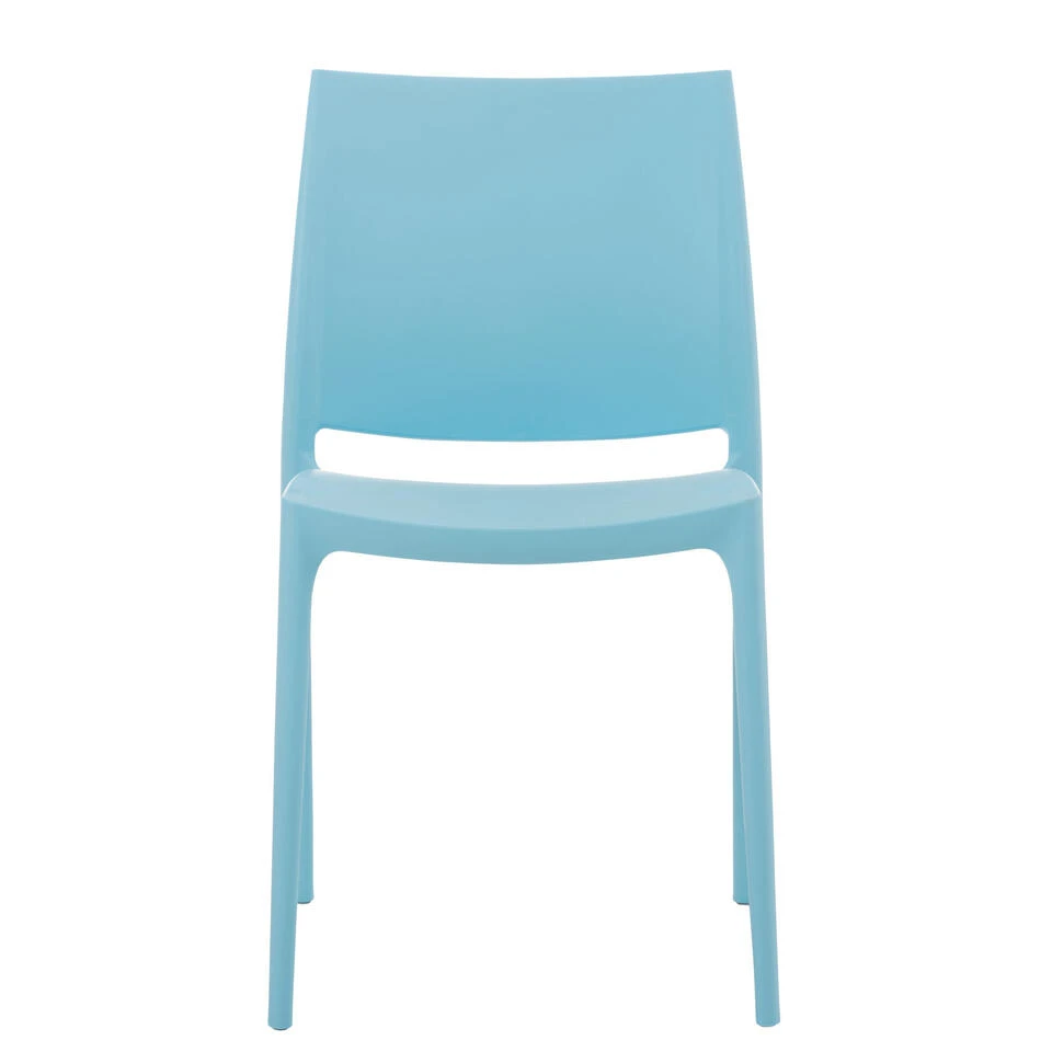 CLP Tuinstoel Maya Blauw 2 CLP Tuinstoel Maya Blauw - Afbeelding 2