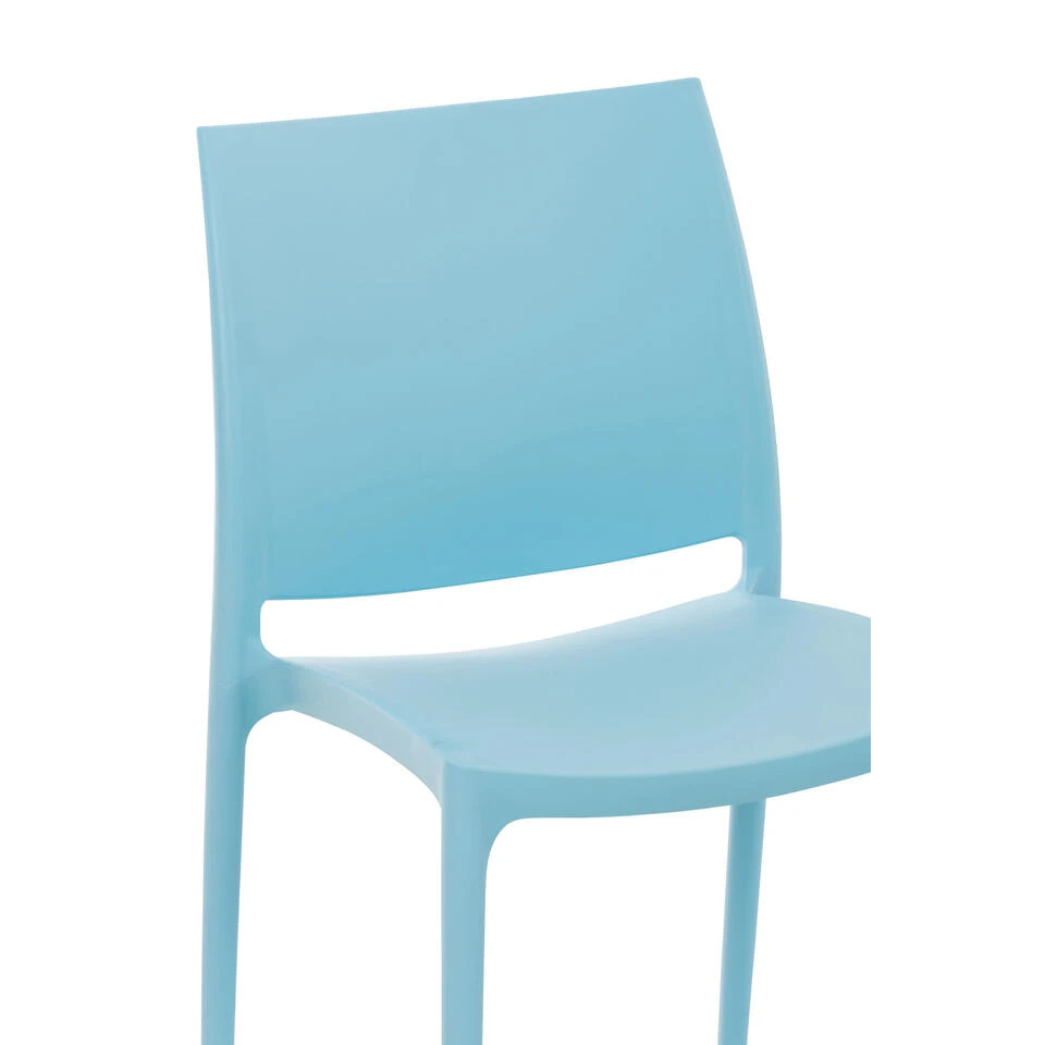 CLP Tuinstoel Maya Blauw 4 CLP Tuinstoel Maya Blauw - Afbeelding 4