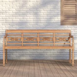 CLP Bank Maryland 170 Cm Teak 6 CLP Bank Maryland 170 Cm Teak -Leenbakker Winkel 1000097777 0102