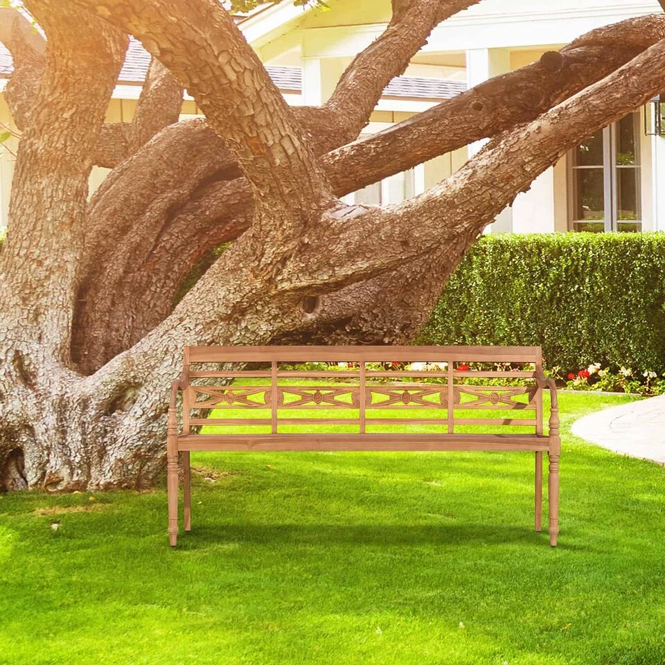 CLP Bank Maryland 170 Cm Teak 4 CLP Bank Maryland 170 Cm Teak - Afbeelding 4