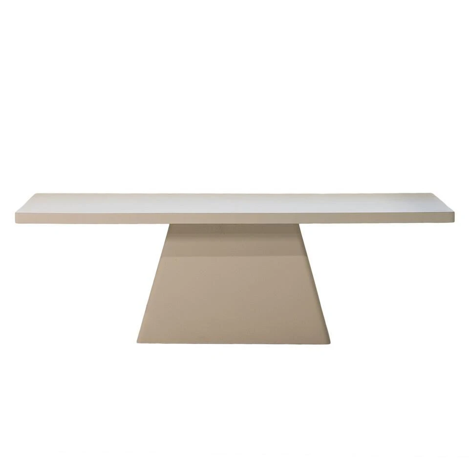 Tuintafel Rechthoek 240cm - Beige Eco Composiet - Avia 1 Tuintafel Rechthoek 240cm - Beige Eco Composiet - Avia