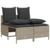 VidaXL - Loungeset - Grijs - Poly Rattan