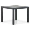 Dining Tuintafel Vierkant 95 X 95 Cm Aluminium Grijs Residence