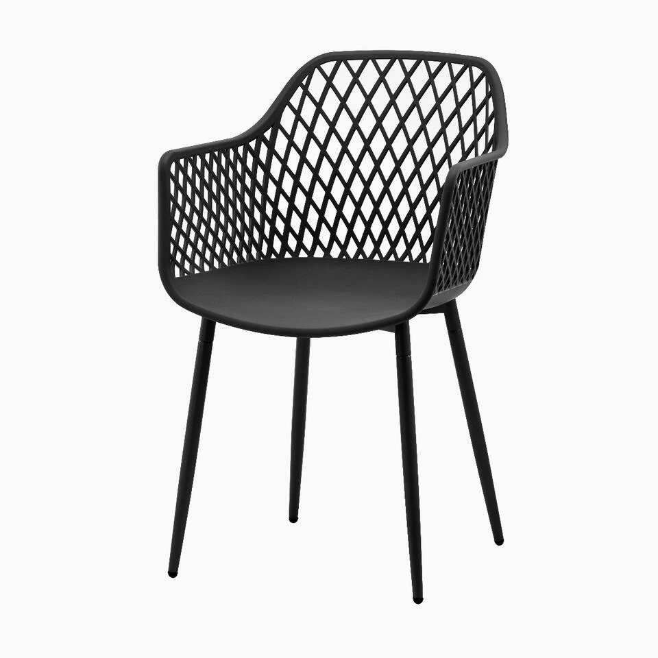 DS4U - Niall Terrasstoel - Zwart 1 DS4U - Niall Terrasstoel - Zwart