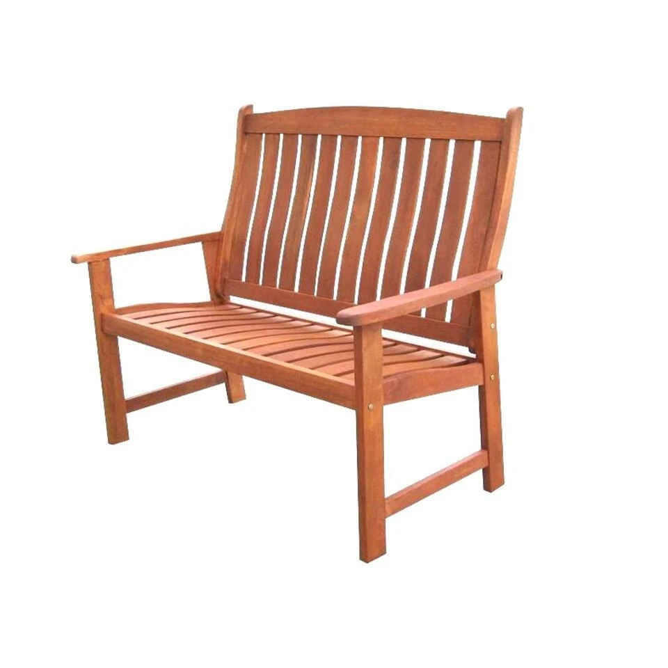 Merkloos Sens-Line - California Tuinbank - 120cm - Hout 1 Merkloos Sens-Line - California Tuinbank - 120cm - Hout