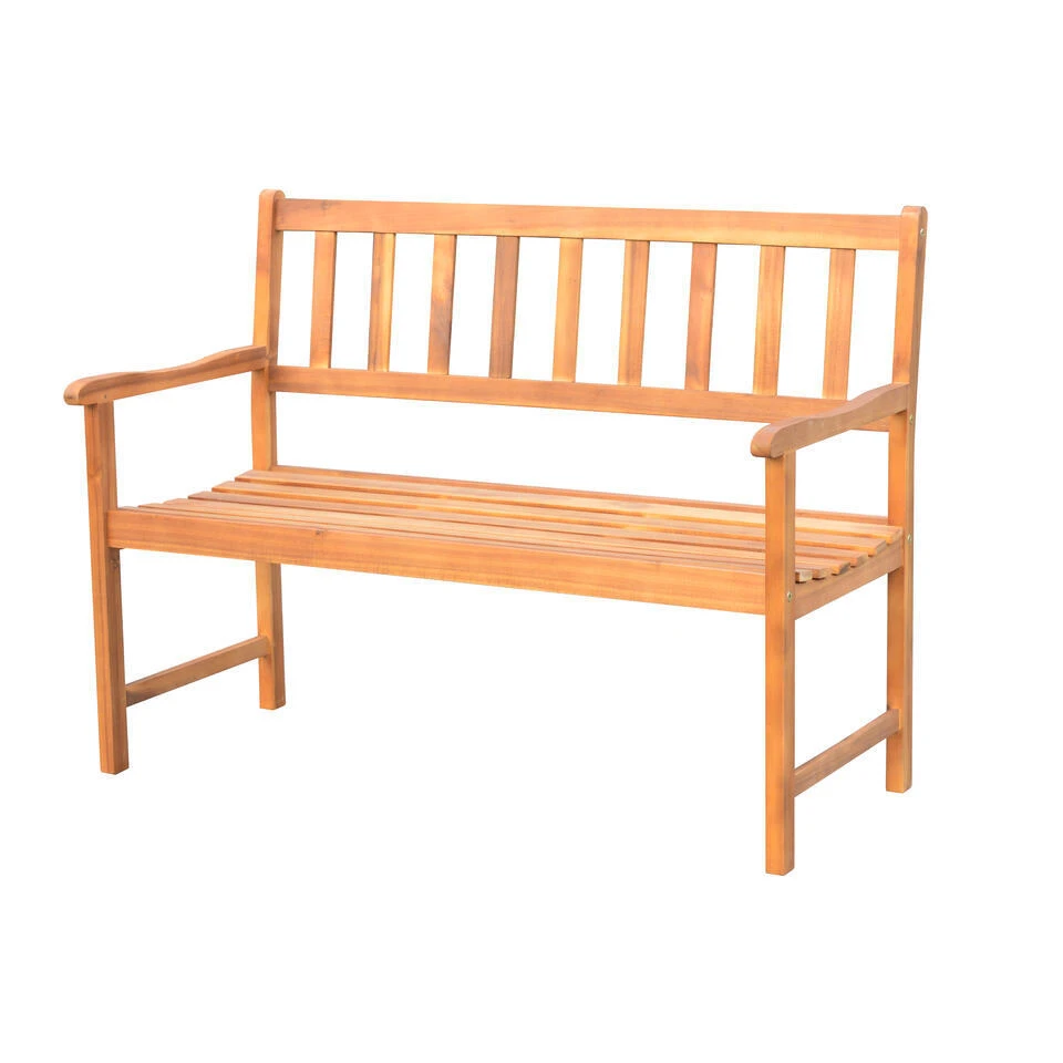 Sens-Line - Owen 2-zits-bank - 120cm - Hout 1 Sens-Line - Owen 2-zits-bank - 120cm - Hout