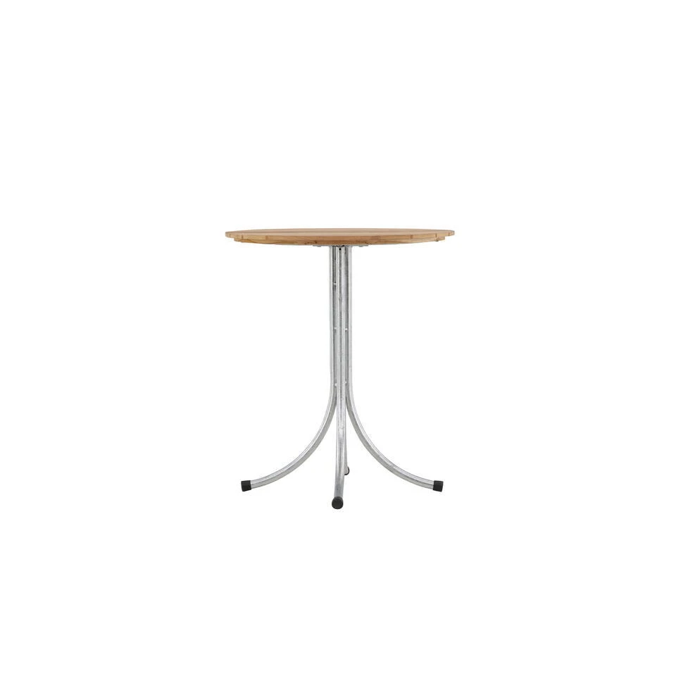 Fjôrd Bistrotafel Naturel Teakhout - 65x65x75cm - Holmsund 1 Fjôrd Bistrotafel Naturel Teakhout - 65x65x75cm - Holmsund