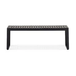 Lisomme Job Tuinbank Zwart - 120 X 43 Cm