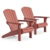 Keter Troy Adirondack Tuinstoel - 2 Stuks - 85x80x96,5cm – Terracotta