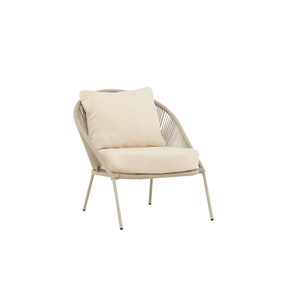Svea - Liam Loungestoel - Beige 1 Svea - Liam Loungestoel - Beige