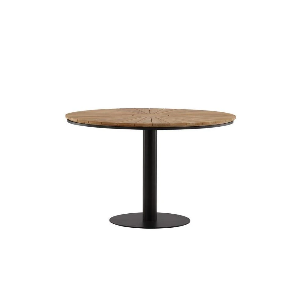 Svea - Ilias Ronde Tuintafel - ø120 Cm - Naturel 1 Svea - Ilias Ronde Tuintafel - ø120 Cm - Naturel