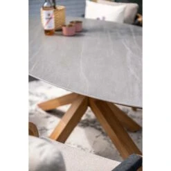 Scotland Tafel - 230x115 Cm - Light Teaklook - Centostone Napoli Sand -Leenbakker Winkel 102fb4d1fea64f6386f4ad76cfbb4eb9