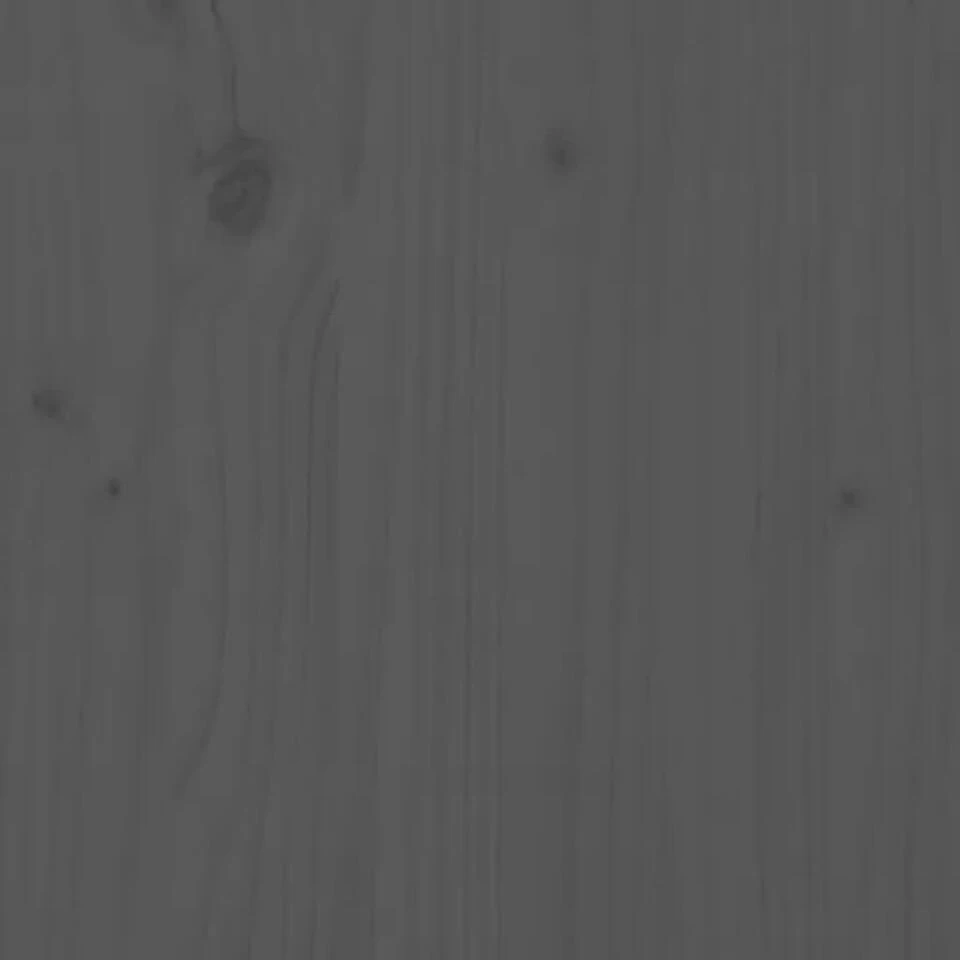 VidaXL - Tuinbank - Grijs - Massief Grenenhout - 109x44x45 Cm 7 VidaXL - Tuinbank - Grijs - Massief Grenenhout - 109x44x45 Cm - Afbeelding 7