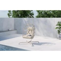 Svea - Hana Hangstoel - Beige -Leenbakker Winkel 11201d2121a54b3f9e9630361f03b30d