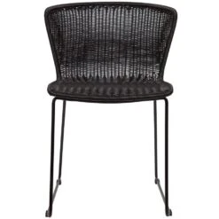 WOOOD Wings Tuinstoelen - Polyester - Zwart - Set Van 4 8 WOOOD Wings Tuinstoelen - Polyester - Zwart - Set Van 4 -Leenbakker Winkel 1240482879c14878b37adb6397dff65e