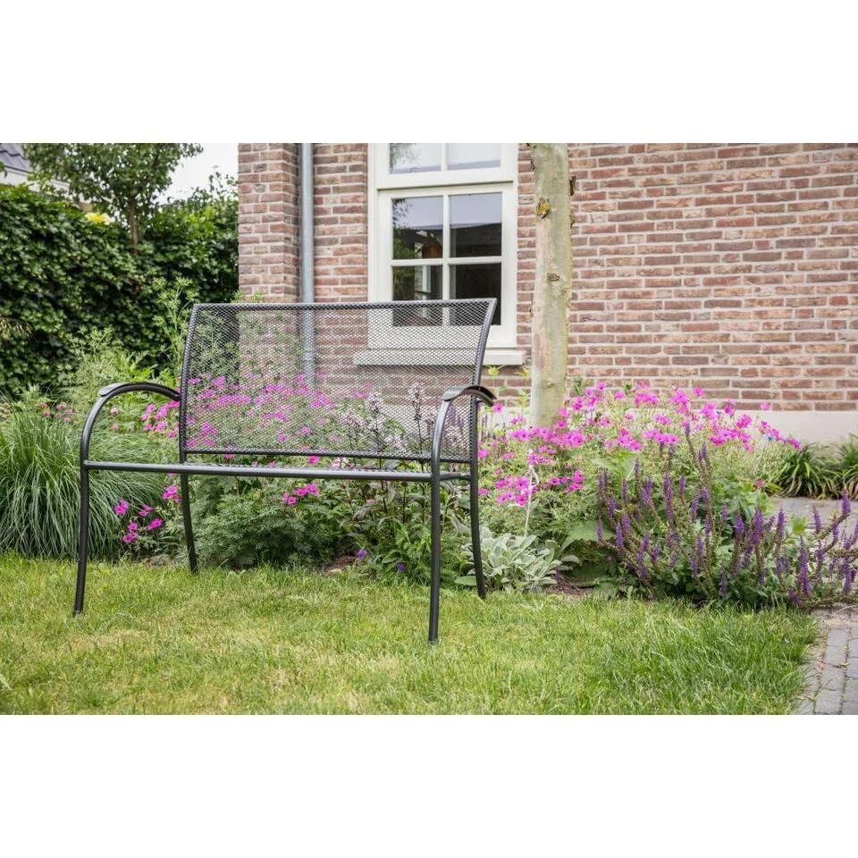 Les - Tuinbank Nordic 105 Cm - Zwart 4 Les - Tuinbank Nordic 105 Cm - Zwart - Afbeelding 4