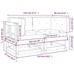 VidaXL - Tuinbank - Zwart - Grenenhout -Leenbakker Winkel 13150df841fc4be484c48615feb35266