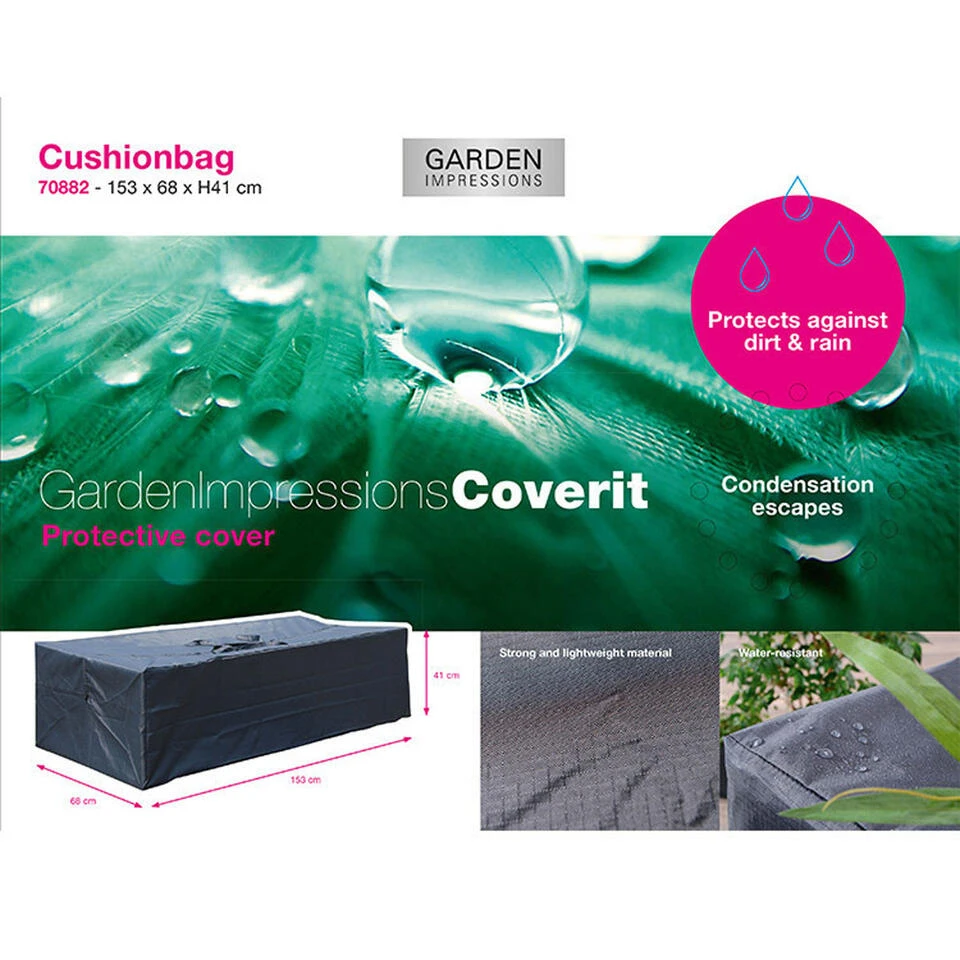 Garden Impressions Kussentas 153x68xH41 Cm 2 Garden Impressions Kussentas 153x68xH41 Cm - Afbeelding 2