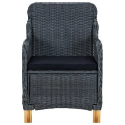 VidaXL Tuinstoelen 2 St Met Kussens Poly Rattan Donkergrijs 7 VidaXL Tuinstoelen 2 St Met Kussens Poly Rattan Donkergrijs -Leenbakker Winkel 14d661b47b2840ac964d3220da028e93