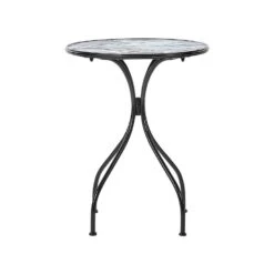 COZZANA - Tuintafel - Zwart - Metaal -Leenbakker Winkel 155726692b1e4044b5a92c0215f74362