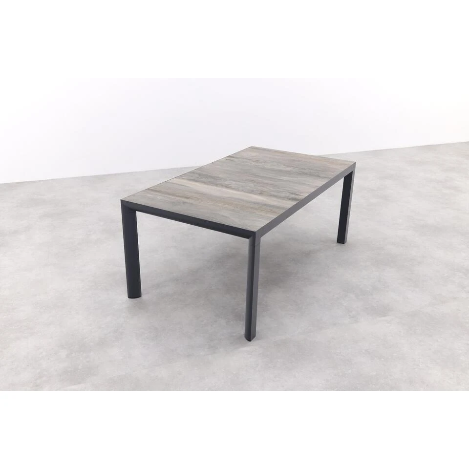 Kings Tuintafel Antraciet - 180x100 Cm 3 Kings Tuintafel Antraciet - 180x100 Cm - Afbeelding 3