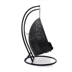 Merkloos HOME DELUXE Polyrotan Hangstoel TWIN Zwart Met Regenhoes -Leenbakker Winkel 156ea66fa98241d6a2f2a2bcb22fc775