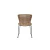WOOOD Wings Tuinstoelen - Kunststof/Metaal - Naturel - Set Van 2