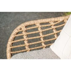 Castello Lounge Fauteuil - Light Teak Look - Natural Rotan-merino Sand -Leenbakker Winkel 1711a2d0ff474f9ca630f22bc14bc8fb