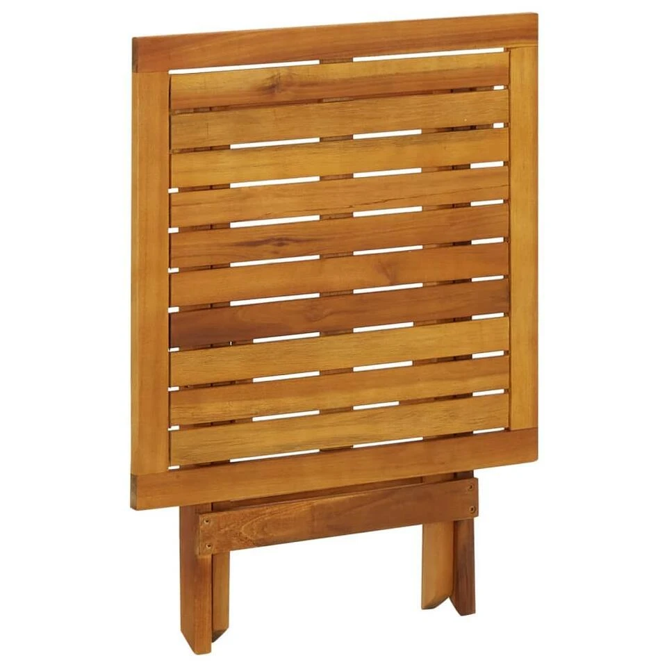 VidaXL - Houten Tafel - Bruin - Hout 4 VidaXL - Houten Tafel - Bruin - Hout - Afbeelding 4