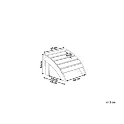 Beliani Voetenbankje ADIRONDACK - Rood Kunsthout -Leenbakker Winkel 1cb65d89849d4e14a3c2ea8858ffd361 7