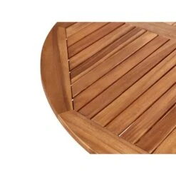 AGELLO - Tuintafel - Lichthout - ⌀ 120 Cm - Acaciahout 10 AGELLO - Tuintafel - Lichthout - ⌀ 120 Cm - Acaciahout -Leenbakker Winkel 1d23dc4183e14cef9a4e9b52b53f8317