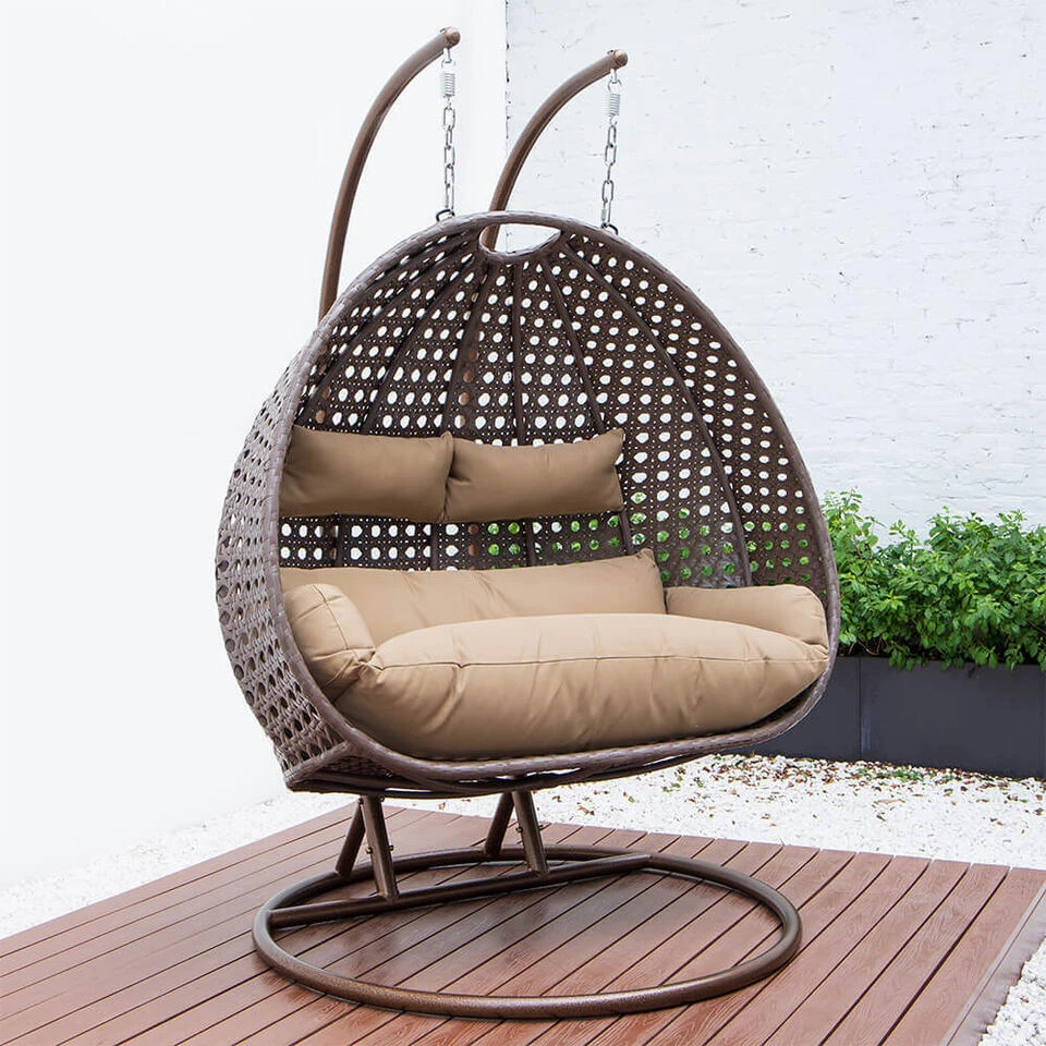 Merkloos HOME DELUXE Hangstoel Bruin Puur 5 Merkloos HOME DELUXE Hangstoel Bruin Puur - Afbeelding 5