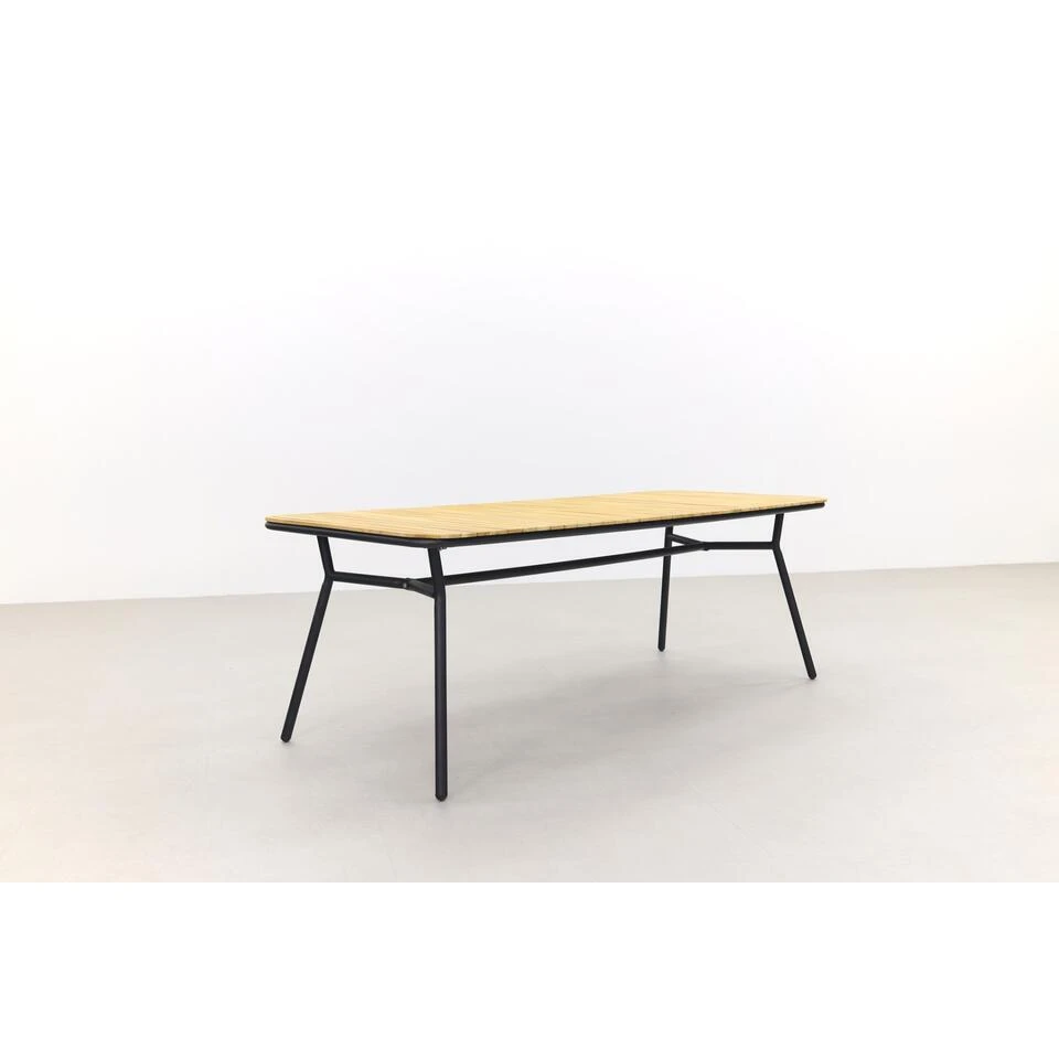 VDG Bella Tuintafel - Teakhout - 220x95 Cm 6 VDG Bella Tuintafel - Teakhout - 220x95 Cm - Afbeelding 6