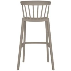 WOOOD Bliss Barstoelen Buiten - Kunststof - Taupe - Set Van 2 -Leenbakker Winkel 1f111bcd5cd041f7959b2f06216bcf1c