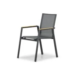 Tuinstoel Stapelbaar Aluminium/Textileen /Aluminium/textileen Grijs-antraciet -Leenbakker Winkel 20936fe7b3e7437a8d9a3bd9ba5f60b0