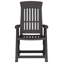 VidaXL - Verstelbare Tuinstoelen - Antraciet - Polypropyleen - 2 Stuks 17 VidaXL - Verstelbare Tuinstoelen - Antraciet - Polypropyleen - 2 Stuks -Leenbakker Winkel 2230322961754ba1bd781b4067e9135b