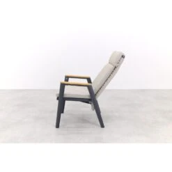 VDG Solaro Verstelbare Dining Tuinstoel - Light Rope / Teak Arm -Leenbakker Winkel 2276682f720a4e0eaf255c34e92dfddb