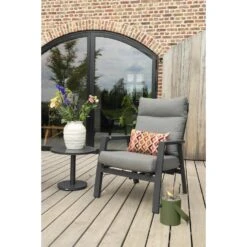 Azoren Loungestoelen Verstelbaar - Set Van 2 - Antraciet -Leenbakker Winkel 2382b1f1d8444dfabff1722f1ff07fe8