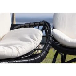 Svea - Hugo Outdoor Loungestoel - Wicker - Zwart -Leenbakker Winkel 239d85296eee43f583a6a9106c5cf64c