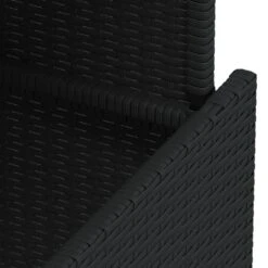 VidaXL - Tuintafel - Zwart - Poly Rattan En Acaciahout - 100x55x73 Cm -Leenbakker Winkel 23da4565207647b980f922342e50582f