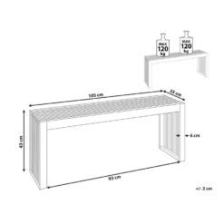 BELLANO - Tuinbank - Lichthout - Acaciahout -Leenbakker Winkel 23fb20a0e6644b4b920cea4dadf5094a
