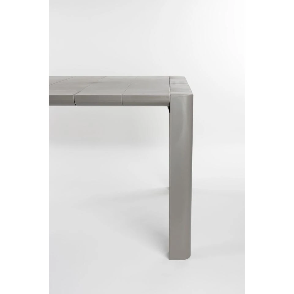 Housecraft Alban Tuintafel Rechthoekig 220x100 Cm Metaal Grijs 7 Housecraft Alban Tuintafel Rechthoekig 220x100 Cm Metaal Grijs - Afbeelding 7