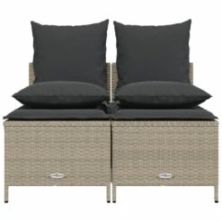 VidaXL - Loungeset - Grijs - Poly Rattan 10 VidaXL - Loungeset - Grijs - Poly Rattan -Leenbakker Winkel 288afd4cc7ad4953999ac136e423c920