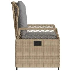 VidaXL - Tuinstoel - Beige - Poly Rattan 17 VidaXL - Tuinstoel - Beige - Poly Rattan -Leenbakker Winkel 294e53c12bd145edbbab615df24d3e6a