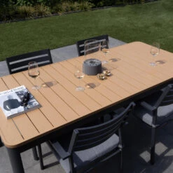 Giga Meubel Tuintafel Polywood 200cm - Aluminium Onderstel - Tafel Brent -Leenbakker Winkel 2a6e121efe15489da2a51bba8d089fc2